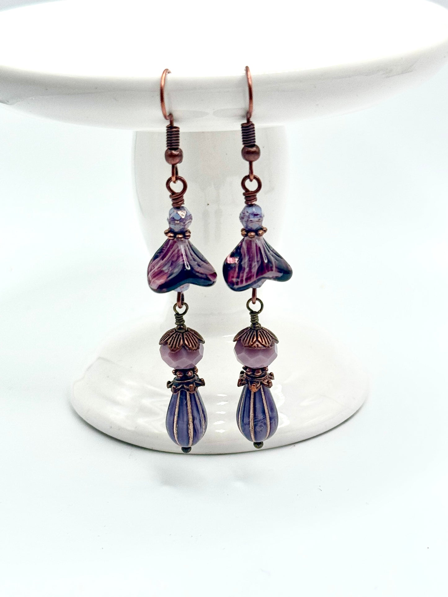 Boho Iris Dangles