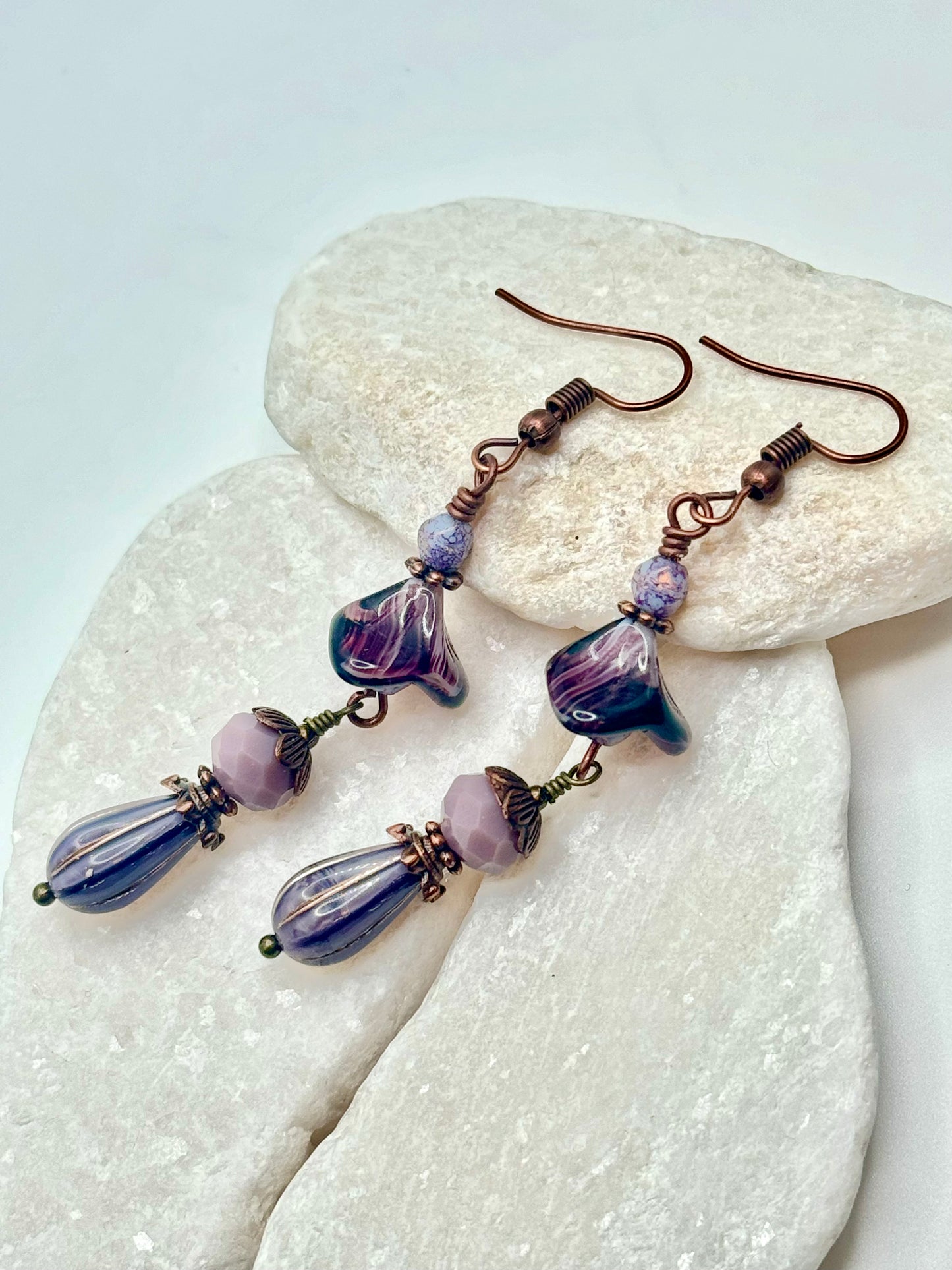 Boho Iris Dangles