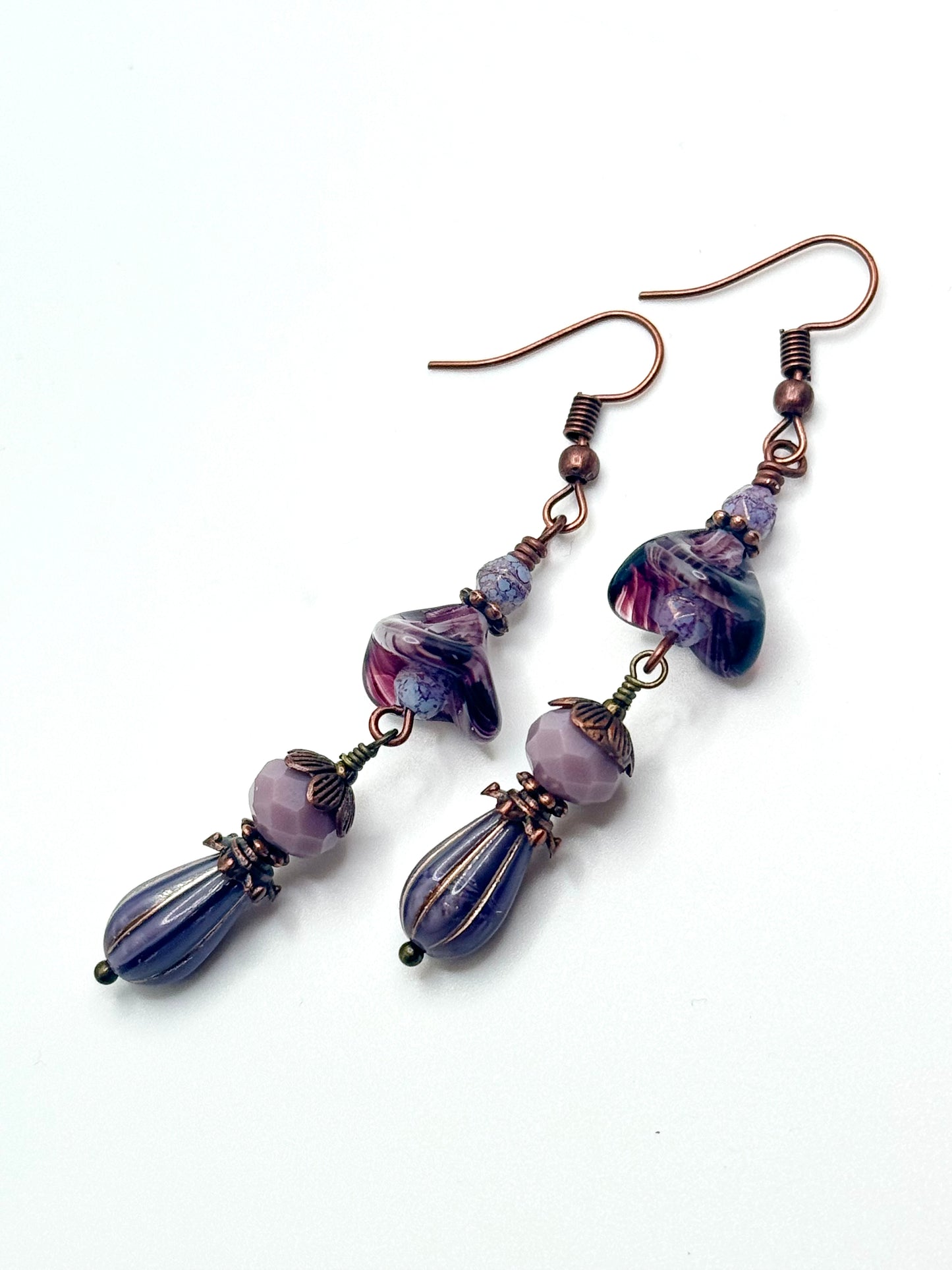 Boho Iris Dangles