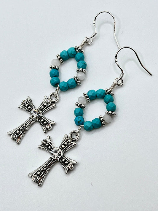 Cross with Turquoise 1