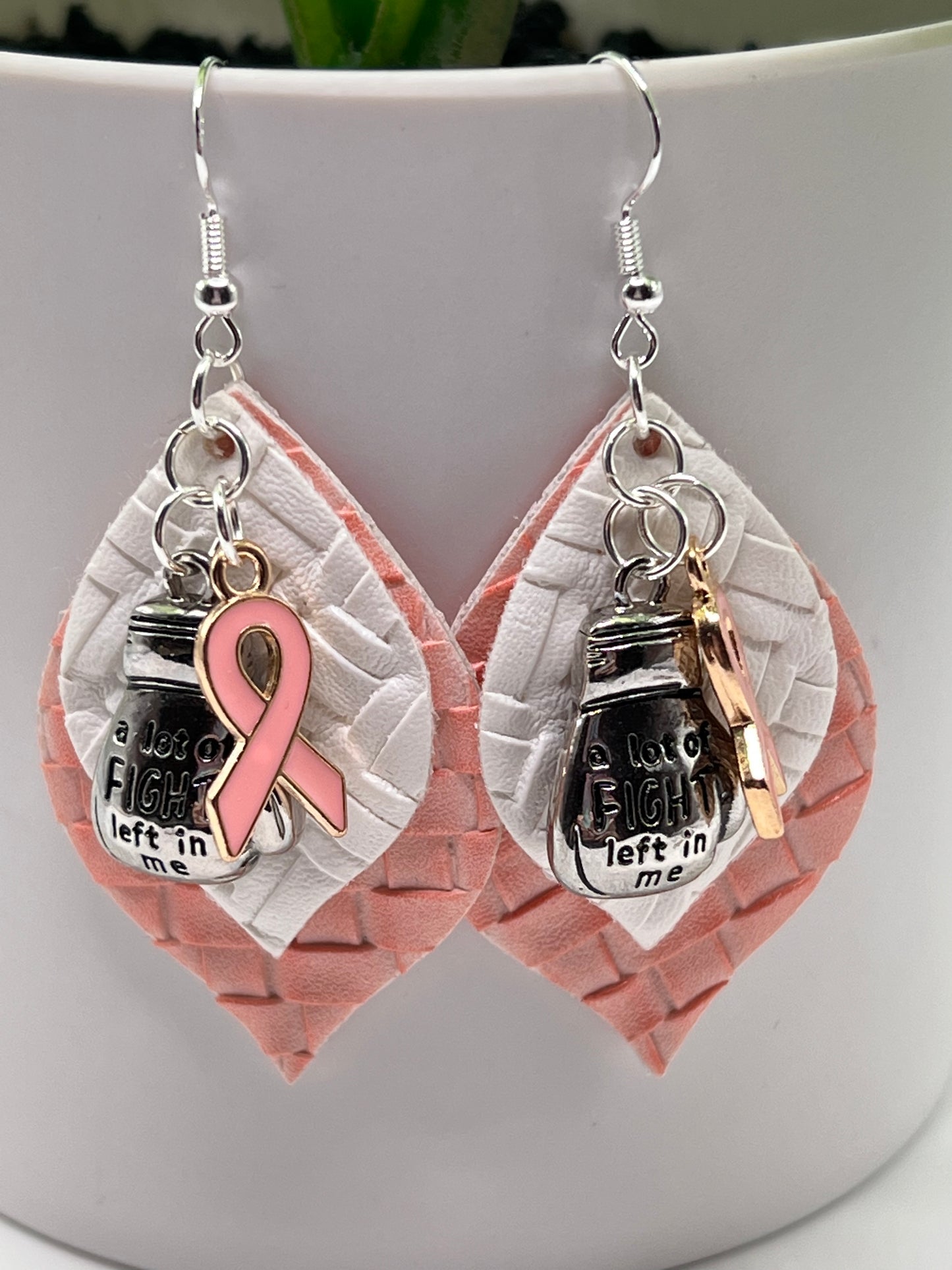 Breast Cancer Awareness Earrings