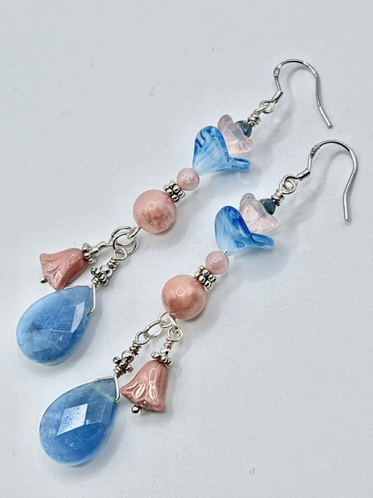 Blue and Pink Boho