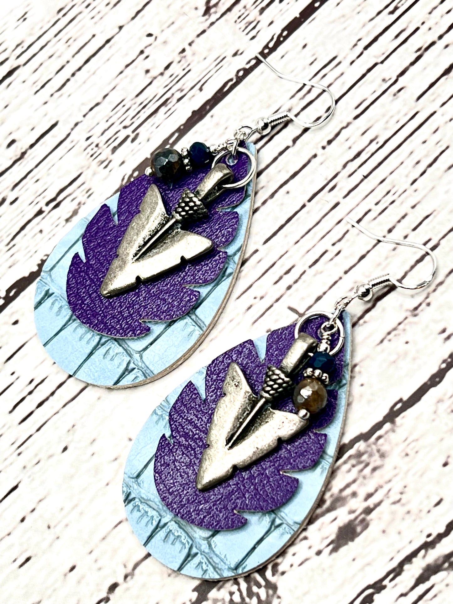 Arrowhead Pendant Earrings